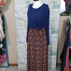 Lularoe Xl Maxi Skirt